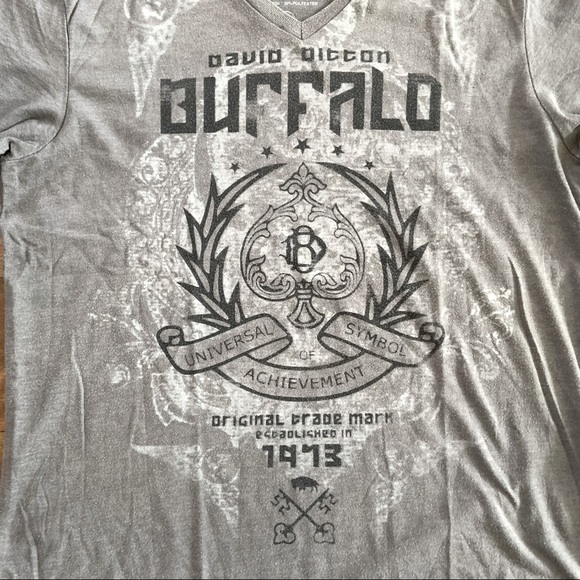 David Bitton Buffalo Short-Sleeve Tee for Boys / Size L - Picture 2 of 5